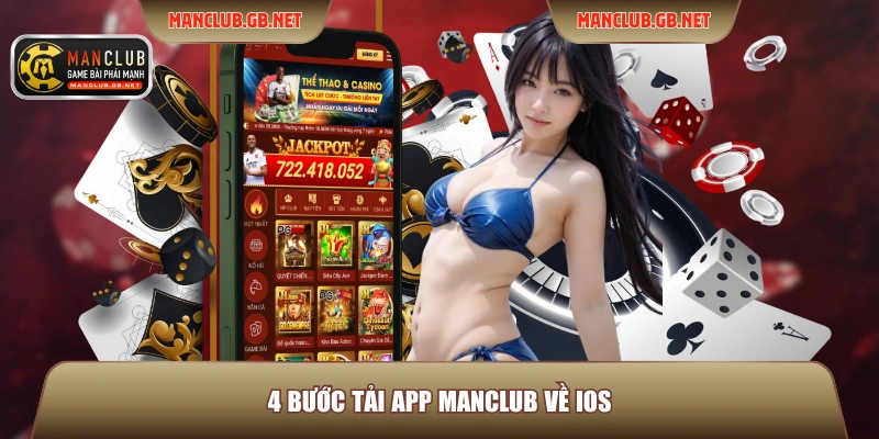 Tải App ManClub 1 4 bước tải app ManClub về iOS