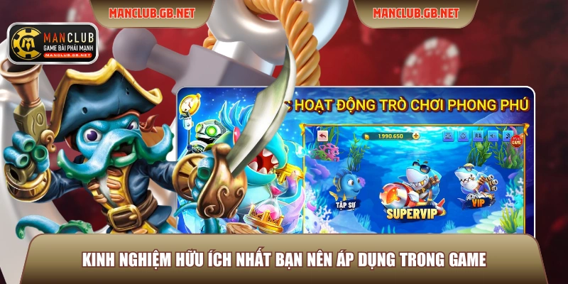 Bắn Cá Rùa Xanh Manclub - Săn Kho Báu Trong Lòng Thủy Cung 4 Kinh nghiệm hữu ích nhất bạn nên áp dụng trong game