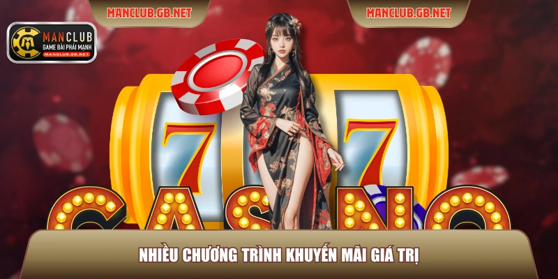 Nhiều chương trình khuyến mãi giá trị